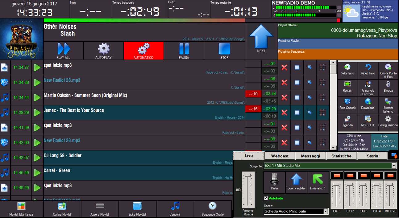 imediatouch radio automation broadcast software