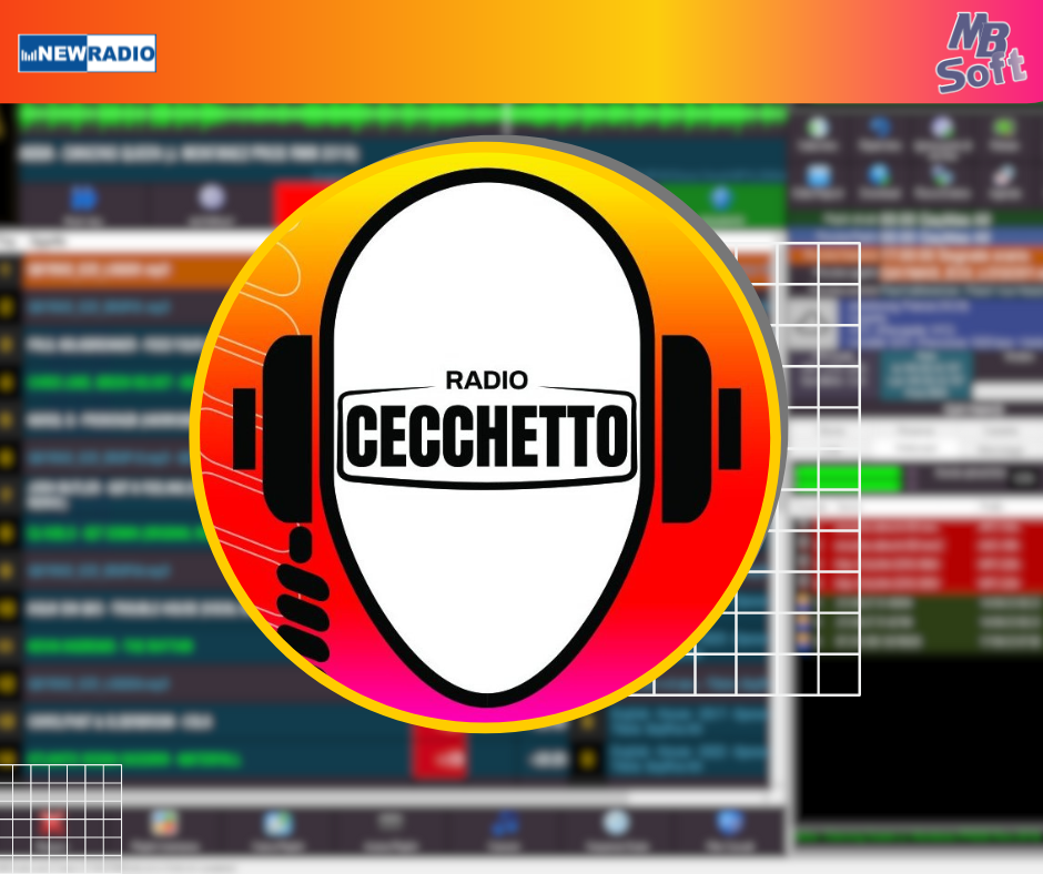 Radio Cecchetto in onda con MB Studio !